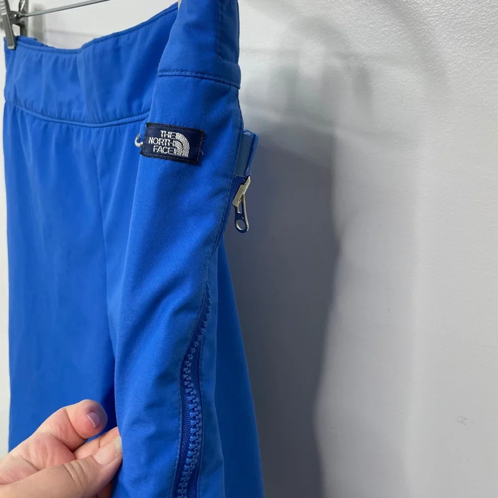 Vtg Rare North Face Gore-Tex Ski Suit Set Blue Side Zip Pant Jacket L 90s USA